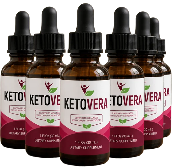 KetoVera 9-Ingredient Sublingual Drops - Natural Metabolic Fat Loss Formula