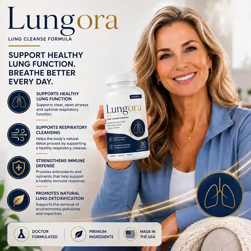 Lungora Review 2026 - 6-Ingredient Lung Health Supplement for Adults Over 50
